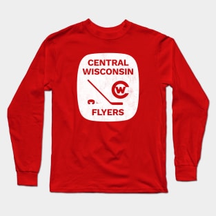 DEFUNCT - Central Wisconsin Flyers Hockey Long Sleeve T-Shirt